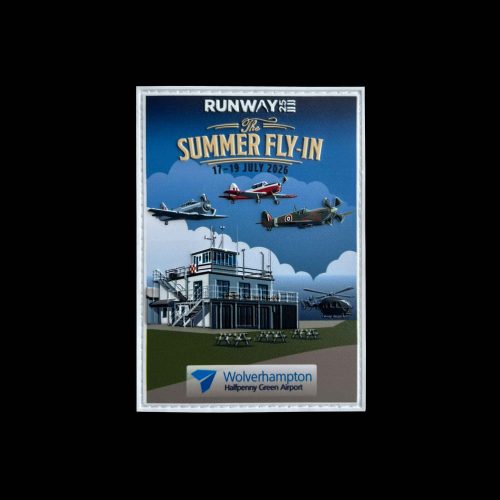 Runway25 x Wolverhampton Halfpenny Green Airport 'The Summer Fly-In' PVC Patch