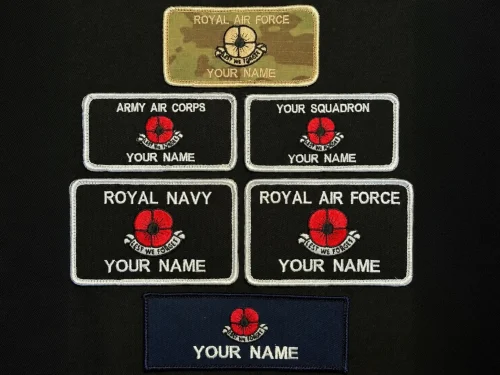 Remembrance Day Name Badge