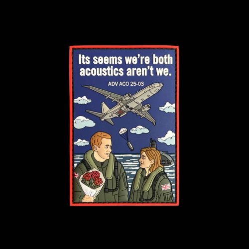 45 Sqn Adv Acoustics 'It Seems We're Both Acoustics' 25-03 PVC Patch