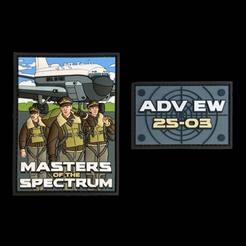 45 Sqn Adv EW 'Masters of the Spectrum' 25-03 PVC Patch set