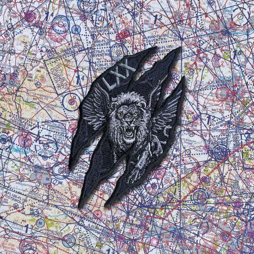 70 Sqn Claw Black Patch