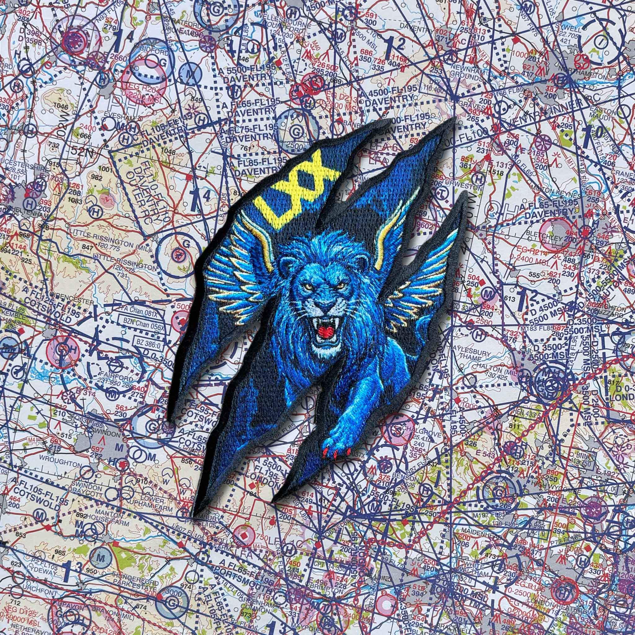 70 Sqn Claw Colour Patch - Runway25