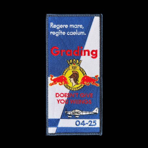 727 NAS 'Grading Doesn't Give You Wings' 25-4 FACS Patch