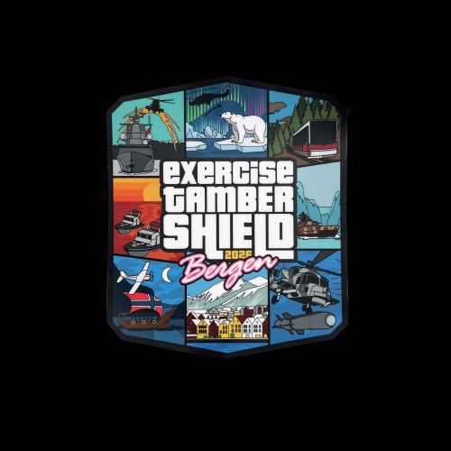 815 NAS Exercise Tamber Shield 2026 Groundcrew Sticker