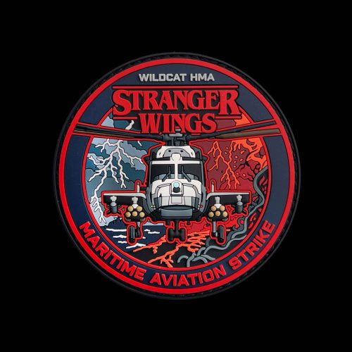825 NAS 'Stranger Wings' PVC Patch