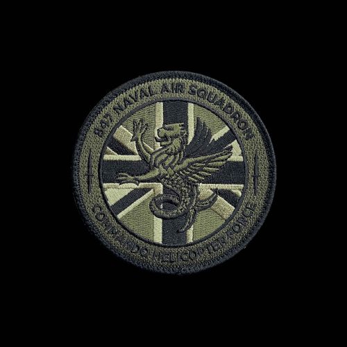 847 NAS Commando Helicopter Force Subdued Patch