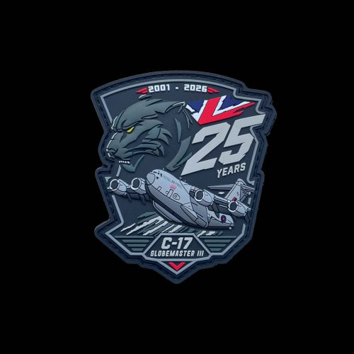 99 Sqn C-17 25 Years PVC Patch