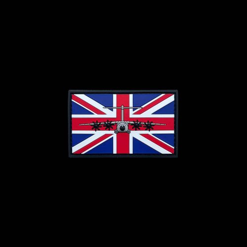 A400M (Head-on) Union Jack Flag PVC Patch