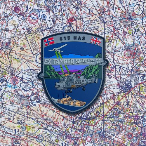 815 NAS Exercise Tamber Shield 2026 Aircrew PVC Patch