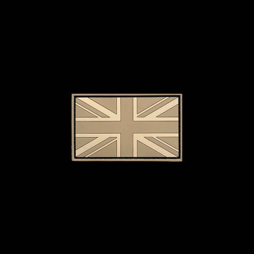 Union Jack Flag (Desert) PVC Patch
