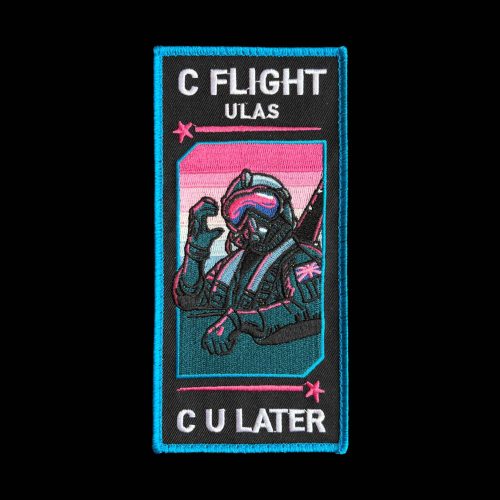 University of London Air Squadron C Flight FACS Patch
